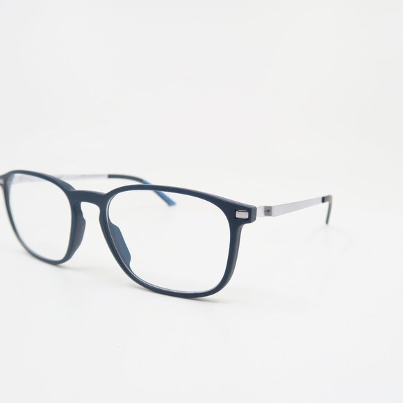 McLaren MLOP 98O03 C03 53mm Blue/Silver/Black Men's New Eyeglasses.